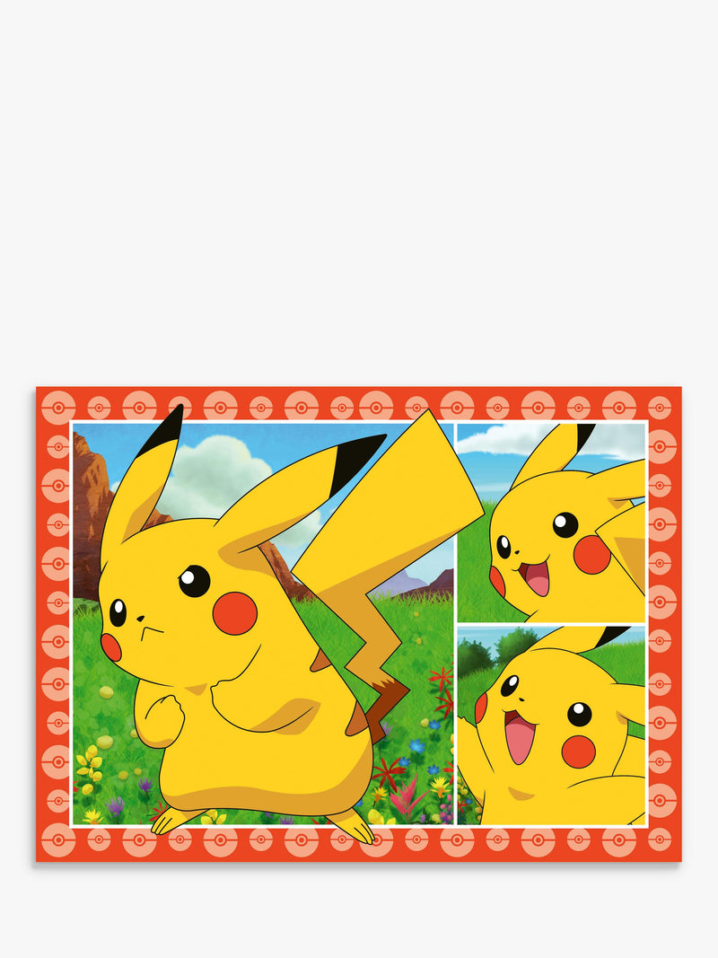 Ravensburger Pokémon Speedy puzzle game 4 puzzles (British brand)