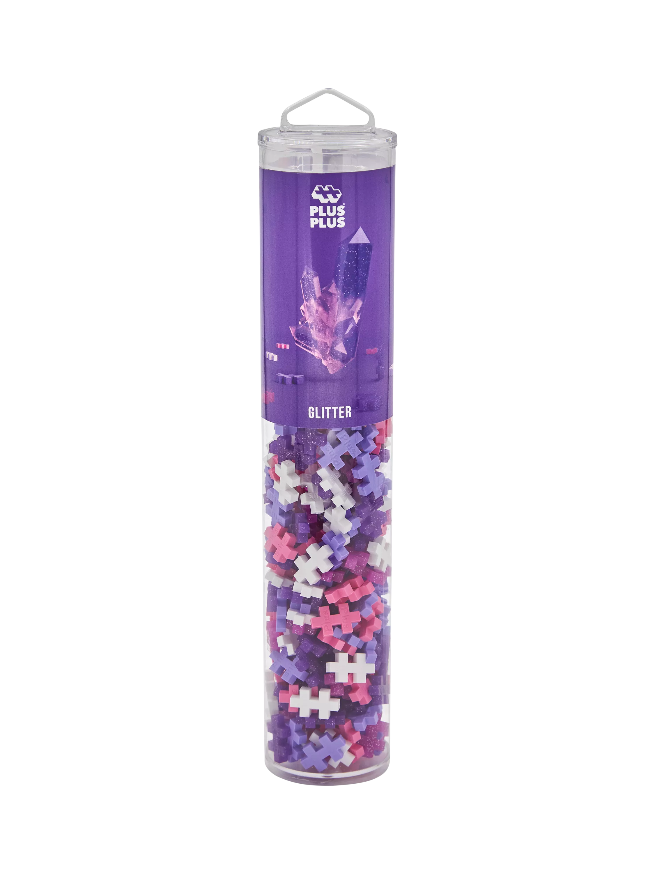 Plus-Plus glitter colour mix tube 240 pieces - British product