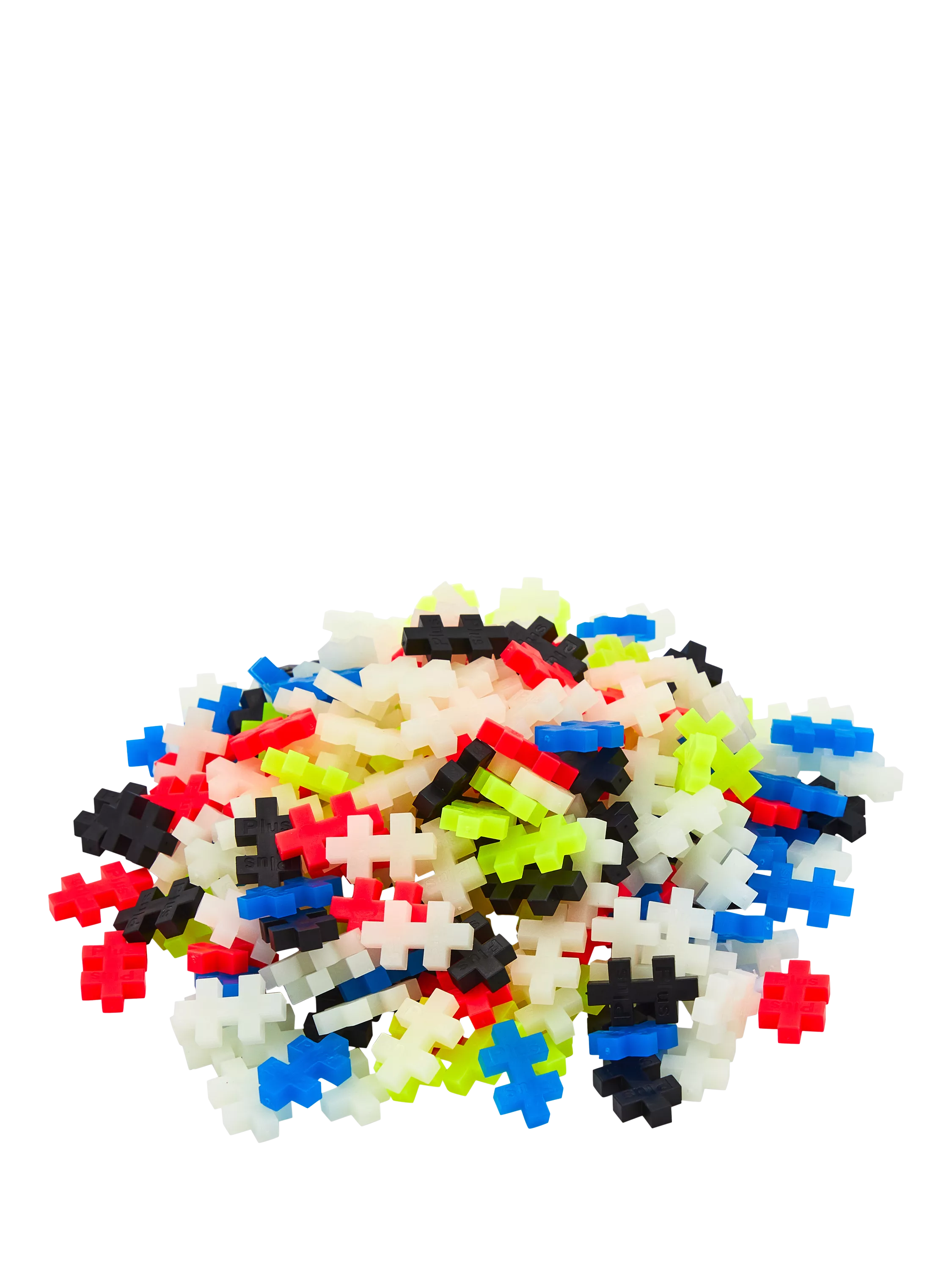 Plus-Plus Glow Colour Mix Tube 240 pieces - British product