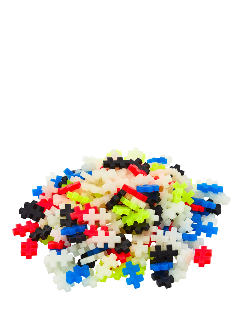 Plus-Plus Glow Colour Mix Tube 240 pieces - British product