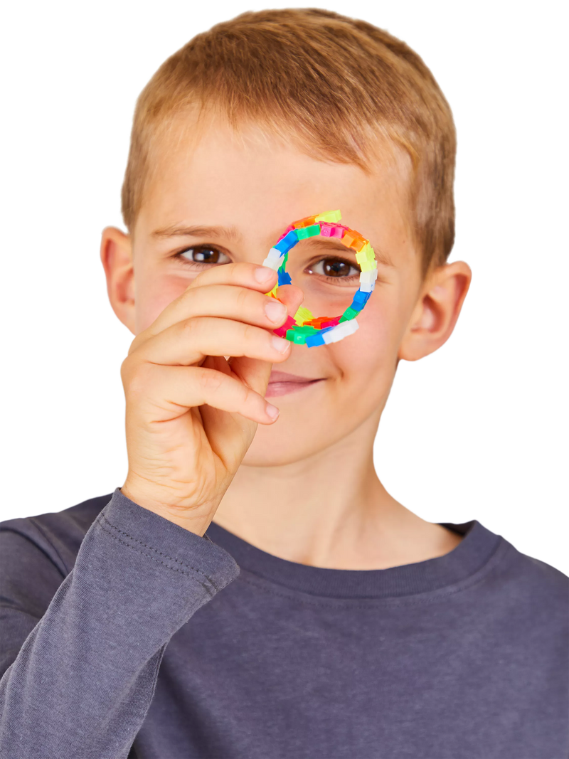 Plus-Plus Neon Colour Mix Tube 240 pieces (British brand)