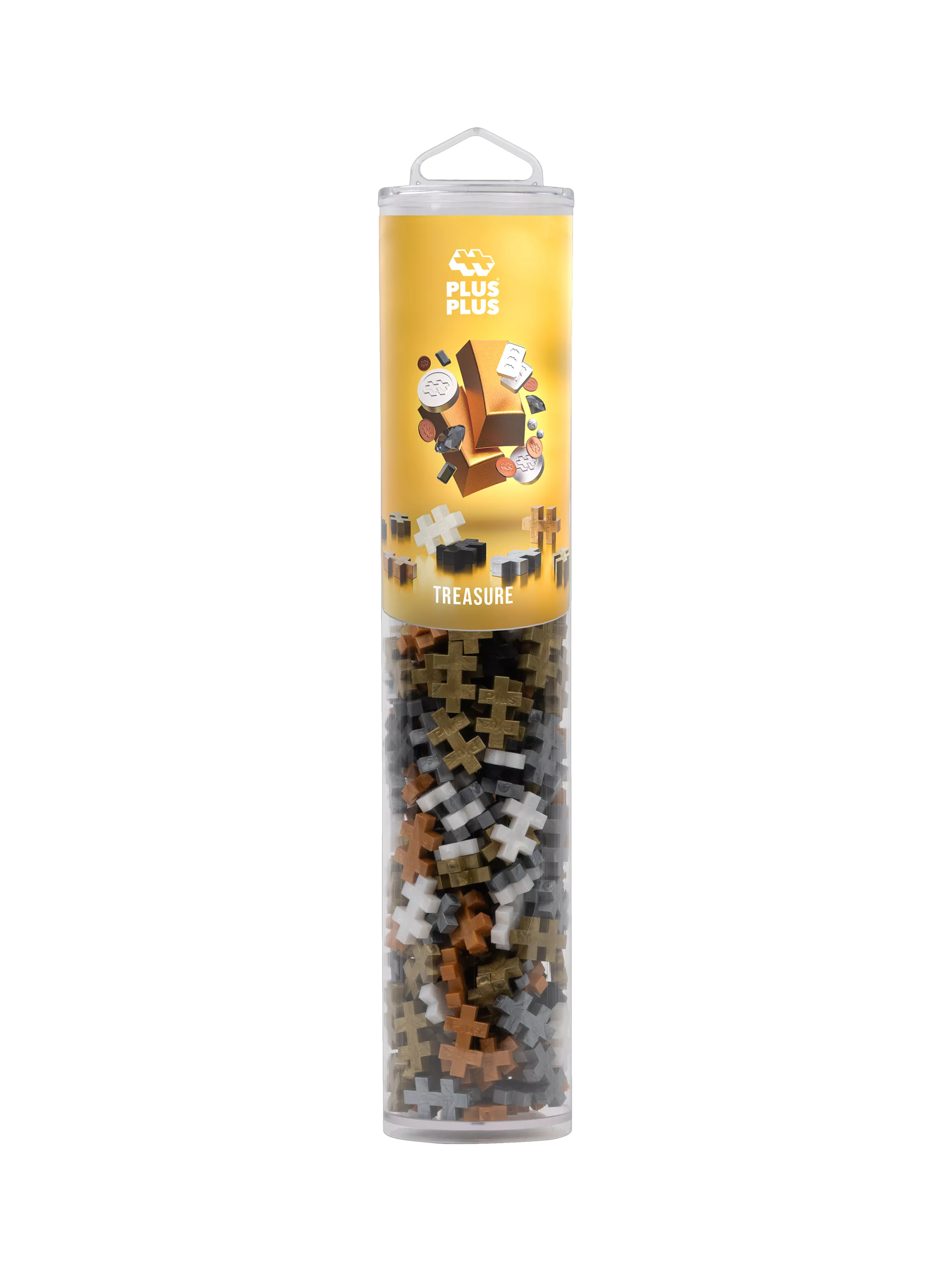 Plus-Plus Treasure Tube building toy 240 pieces (British brand)