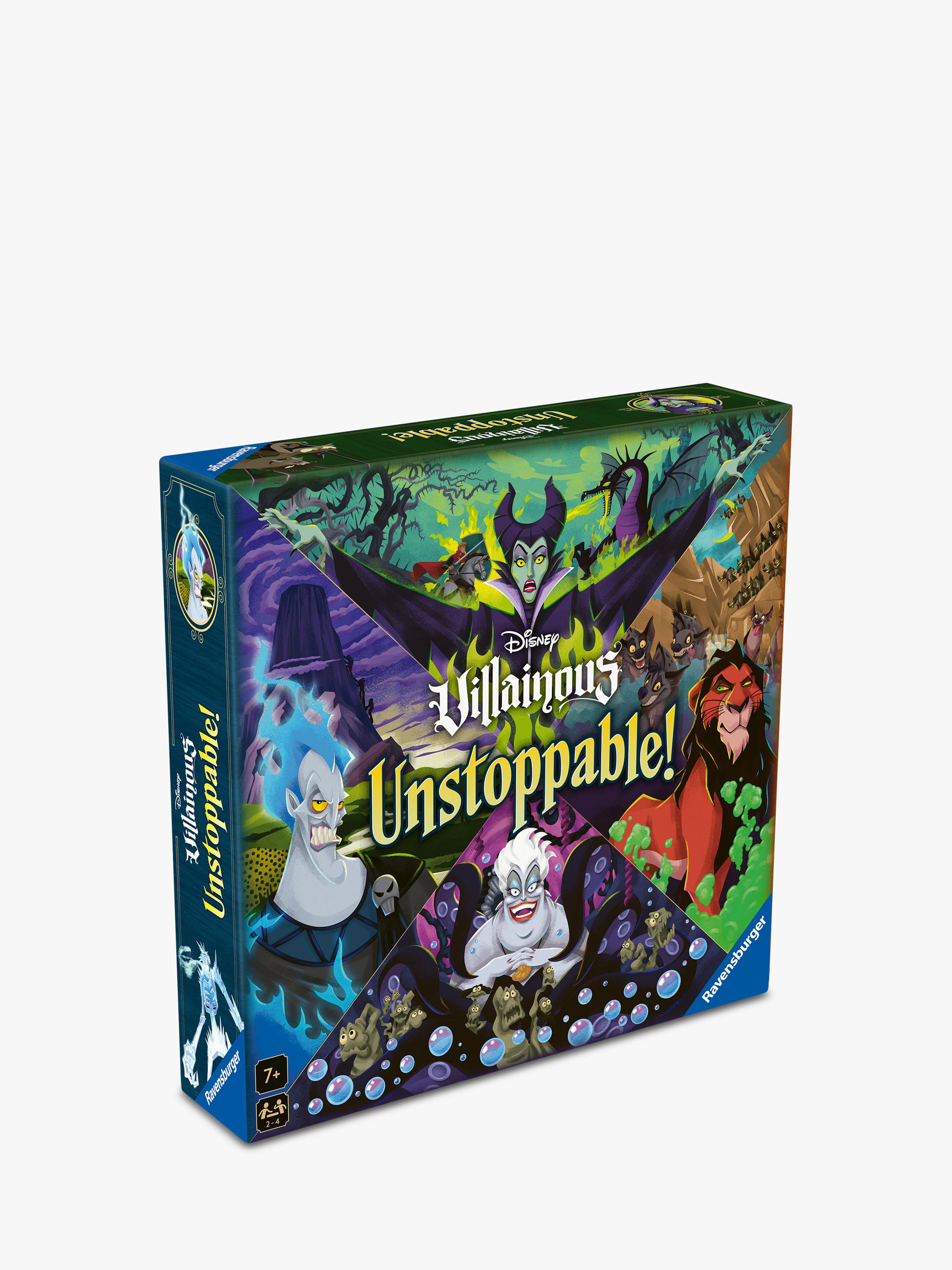 Ravensburger Disney Villainous Unstoppable board game - British product