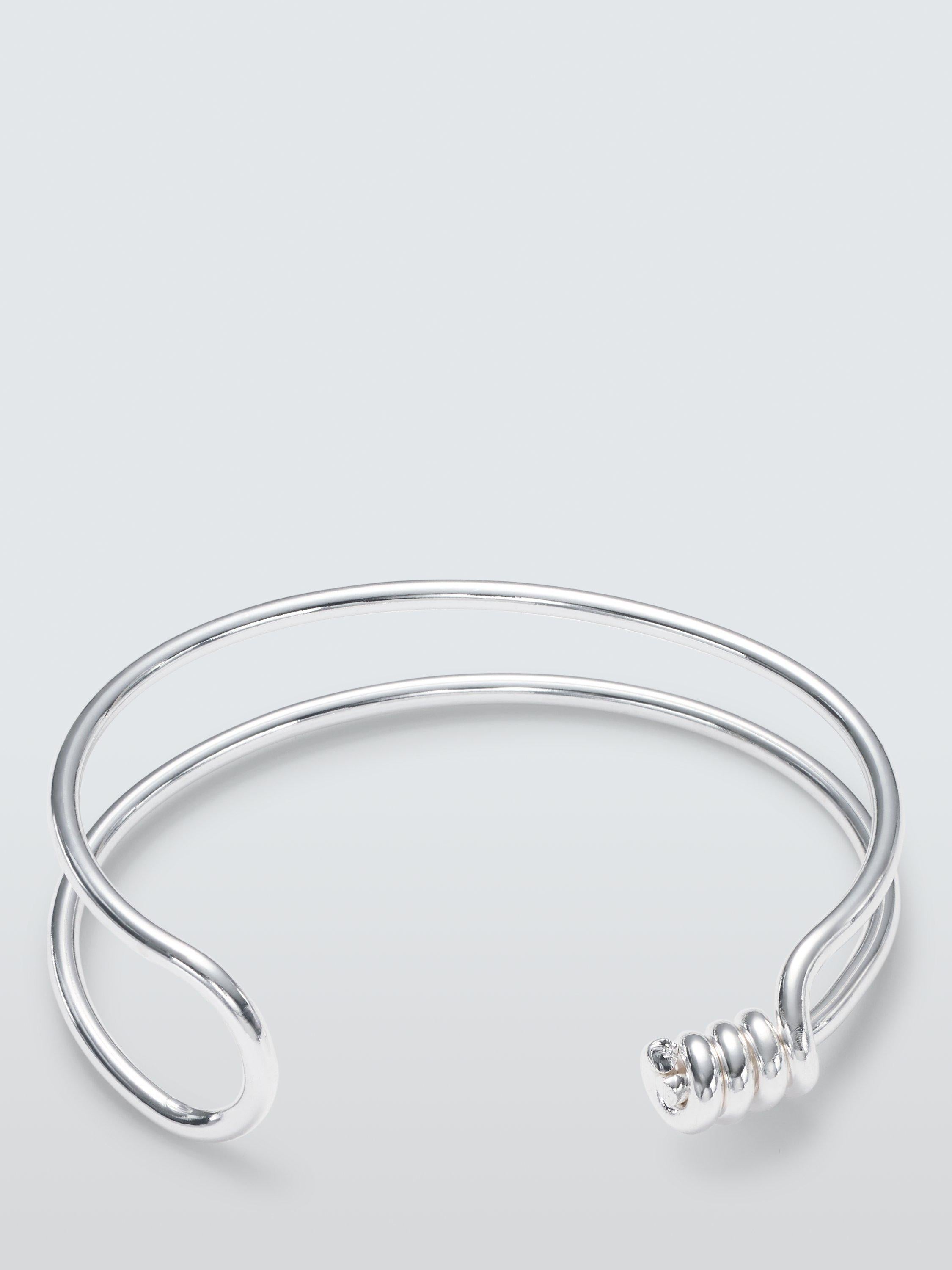 John Lewis wrap end double band cuff bangle, UK version