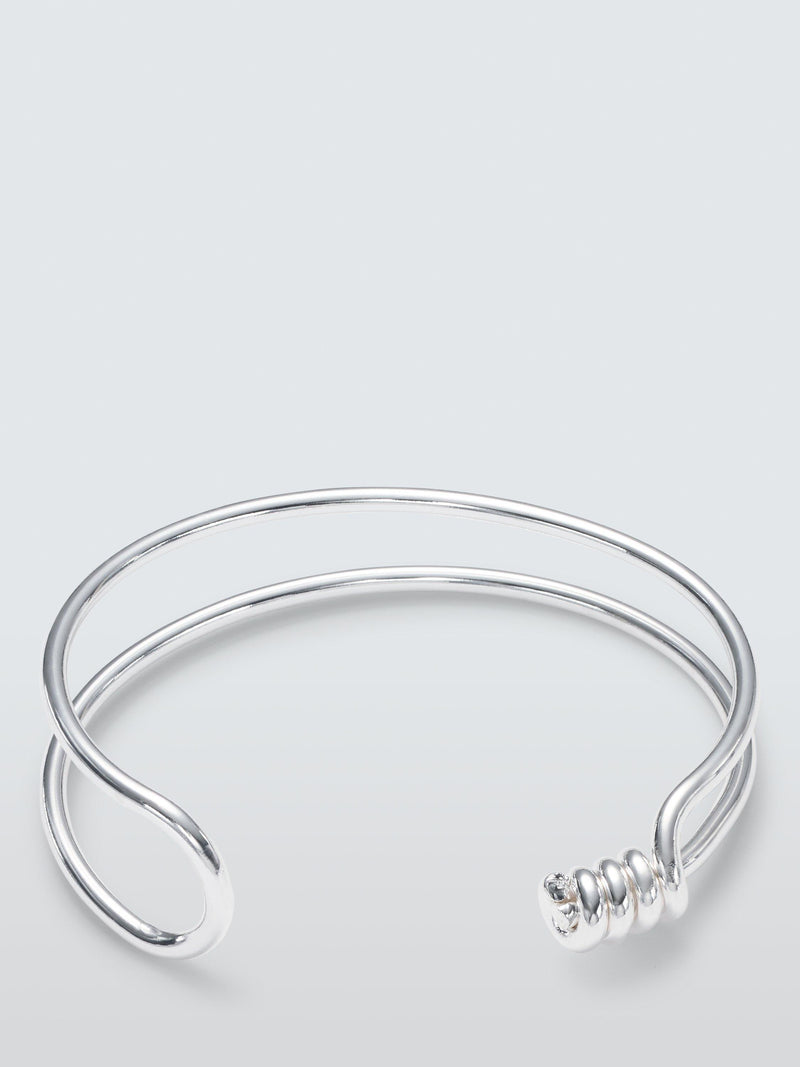 John Lewis wrap end double band cuff bangle, UK version