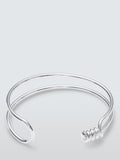 John Lewis wrap end double band cuff bangle, UK version