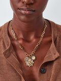 John Lewis charm necklace gold 42cm, UK version