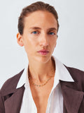 John Lewis dainty nugget gold plated necklace, imported from the UK