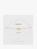 Estella Bartlett double link flower bracelet gold, imported from the UK