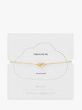Estella Bartlett double link flower bracelet gold, imported from the UK