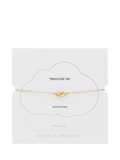 Estella Bartlett double link flower bracelet gold, imported from the UK