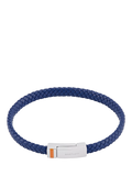 BARTLETT LONDON leather wrap bracelet with enamel detail, UK version