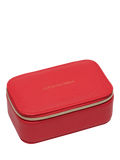 Estella Bartlett mini jewellery box in red faux leather - (British brand)