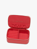 Estella Bartlett mini jewellery box in red faux leather - (British brand)