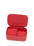 Estella Bartlett mini jewellery box in red faux leather - (British brand)