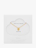 Estella Bartlett Star Puffed Crystal Heart necklace, imported from the UK