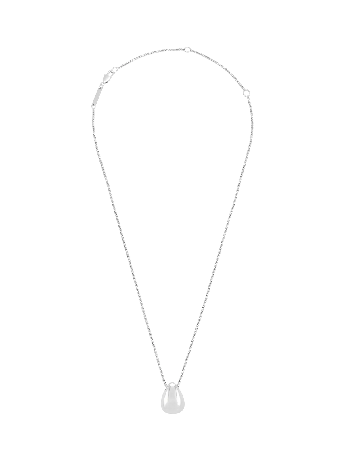 Estella Bartlett waterproof teardrop pendant silver, UK version