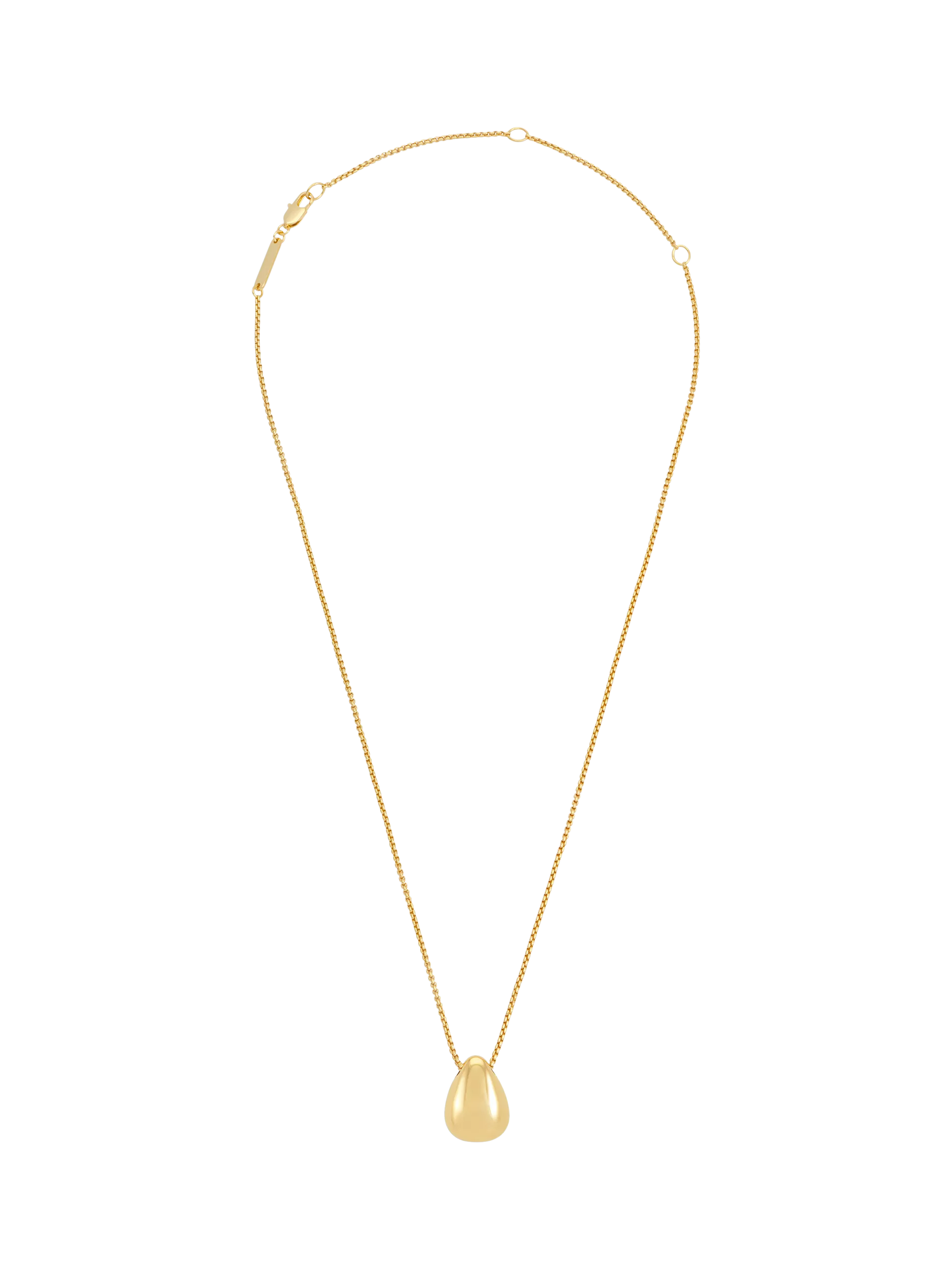 Estella Bartlett waterproof gold teardrop necklace, imported from the UK