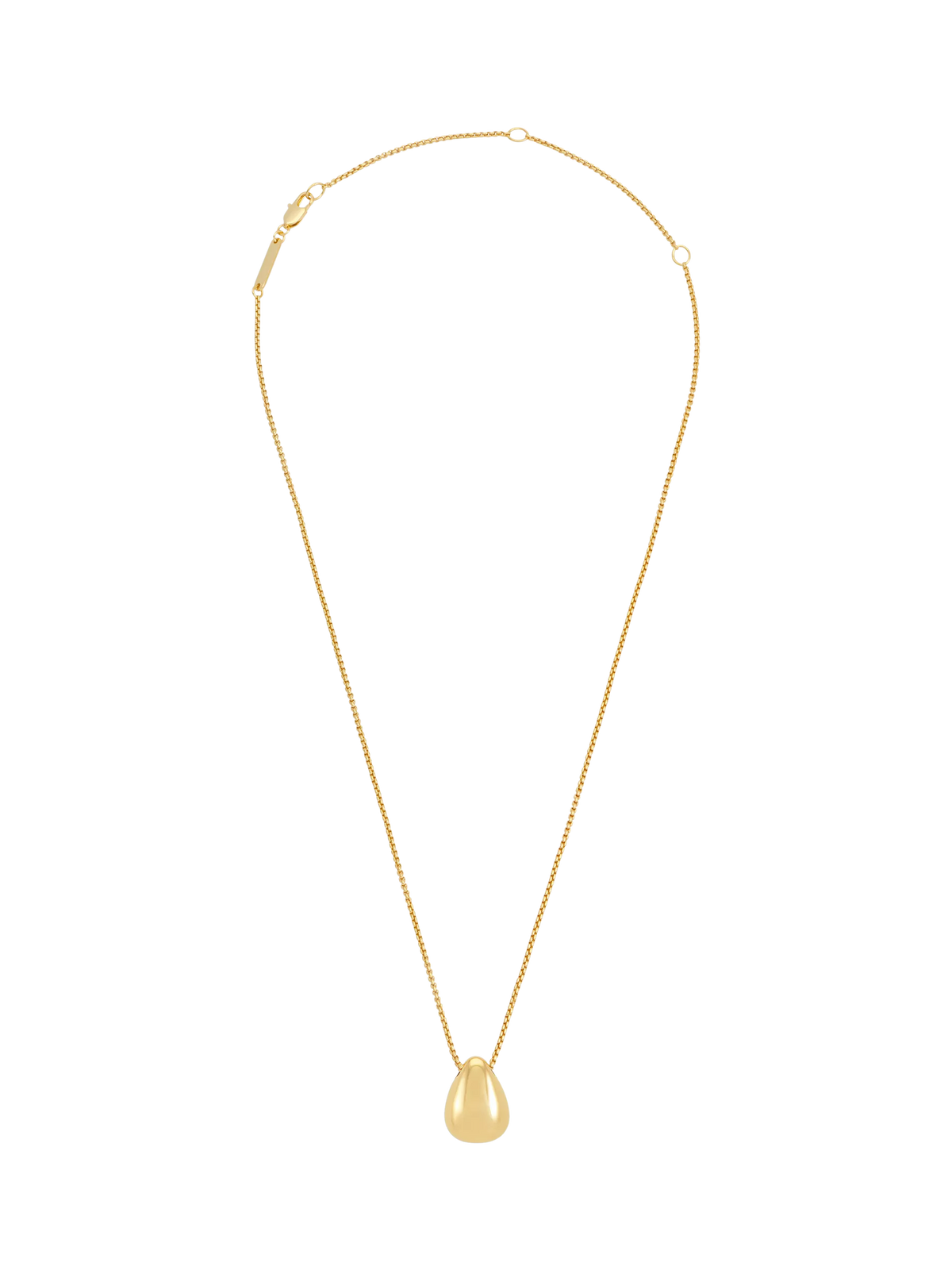 Estella Bartlett waterproof gold teardrop necklace, imported from the UK