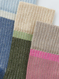 John Lewis ribbed sparkle socks pack of 3, imported from the UK