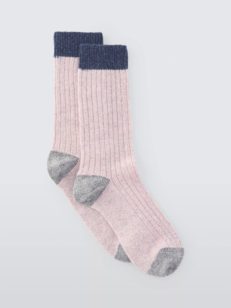 John Lewis wool silk blend ankle socks, UK version