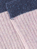 John Lewis rib wool silk blend knee high socks, UK version
