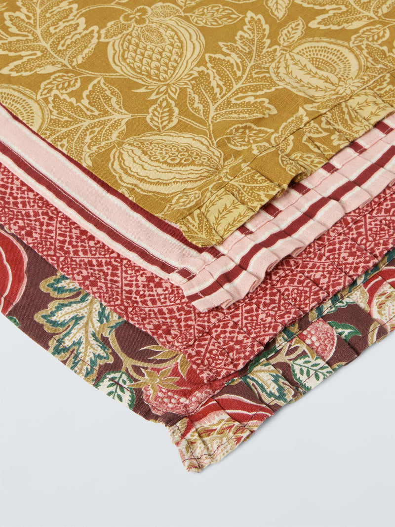 John Lewis x Sanderson cotton linen napkins set of 4 (British brand)