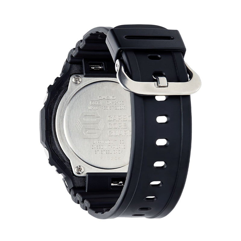 Casio G-SHOCK octagon watch black resin strap, UK version