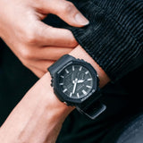 Casio G-SHOCK octagon watch black resin strap, UK version