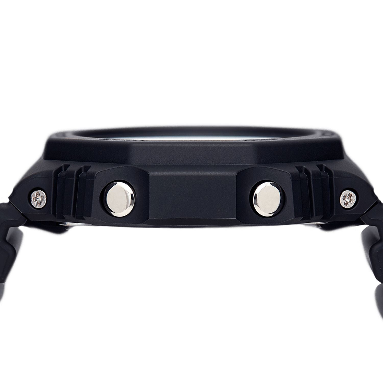 Casio G-SHOCK octagon watch black resin strap, UK version