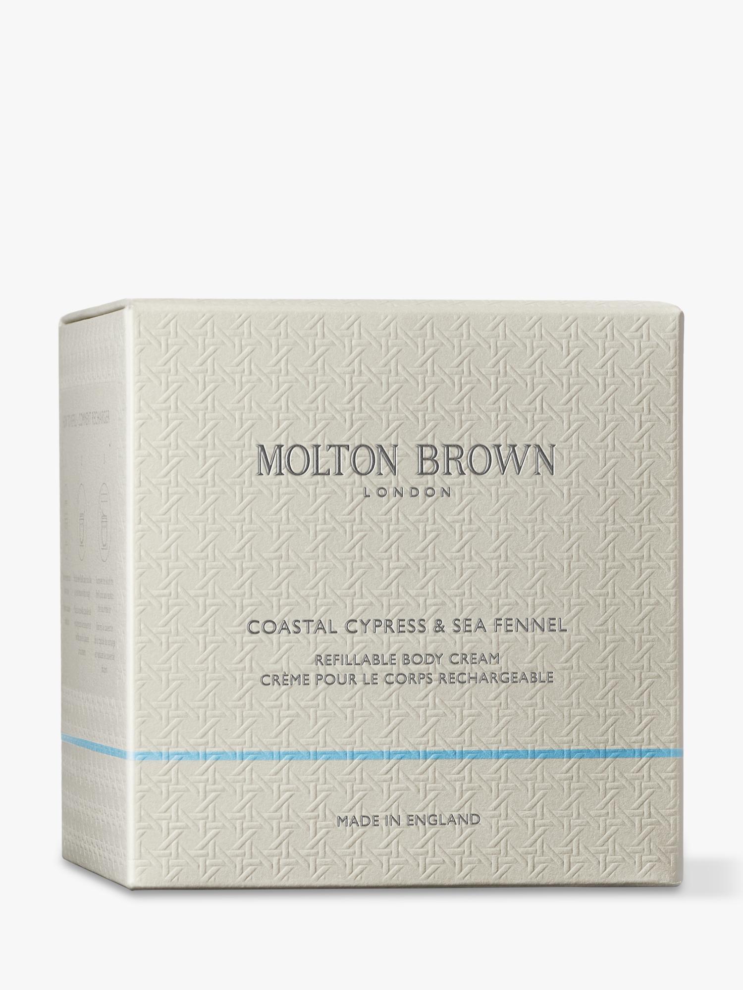 Molton Brown Cypress & Sea Fennel body cream 200ml (British brand)