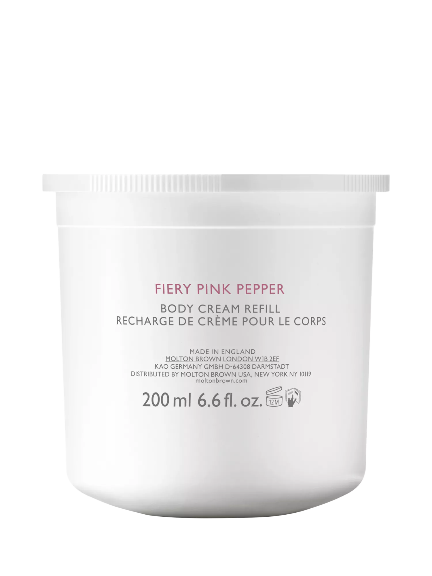 Molton Brown Fiery Pink Pepper body cream refill 200ml, UK version