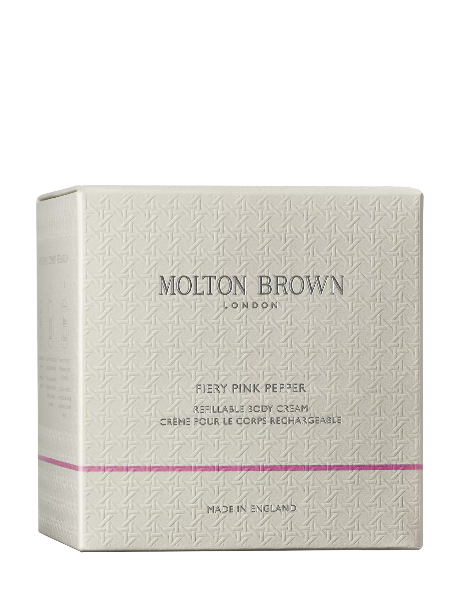 Molton Brown Fiery Pink Pepper Body Cream 200ml, imported from the UK