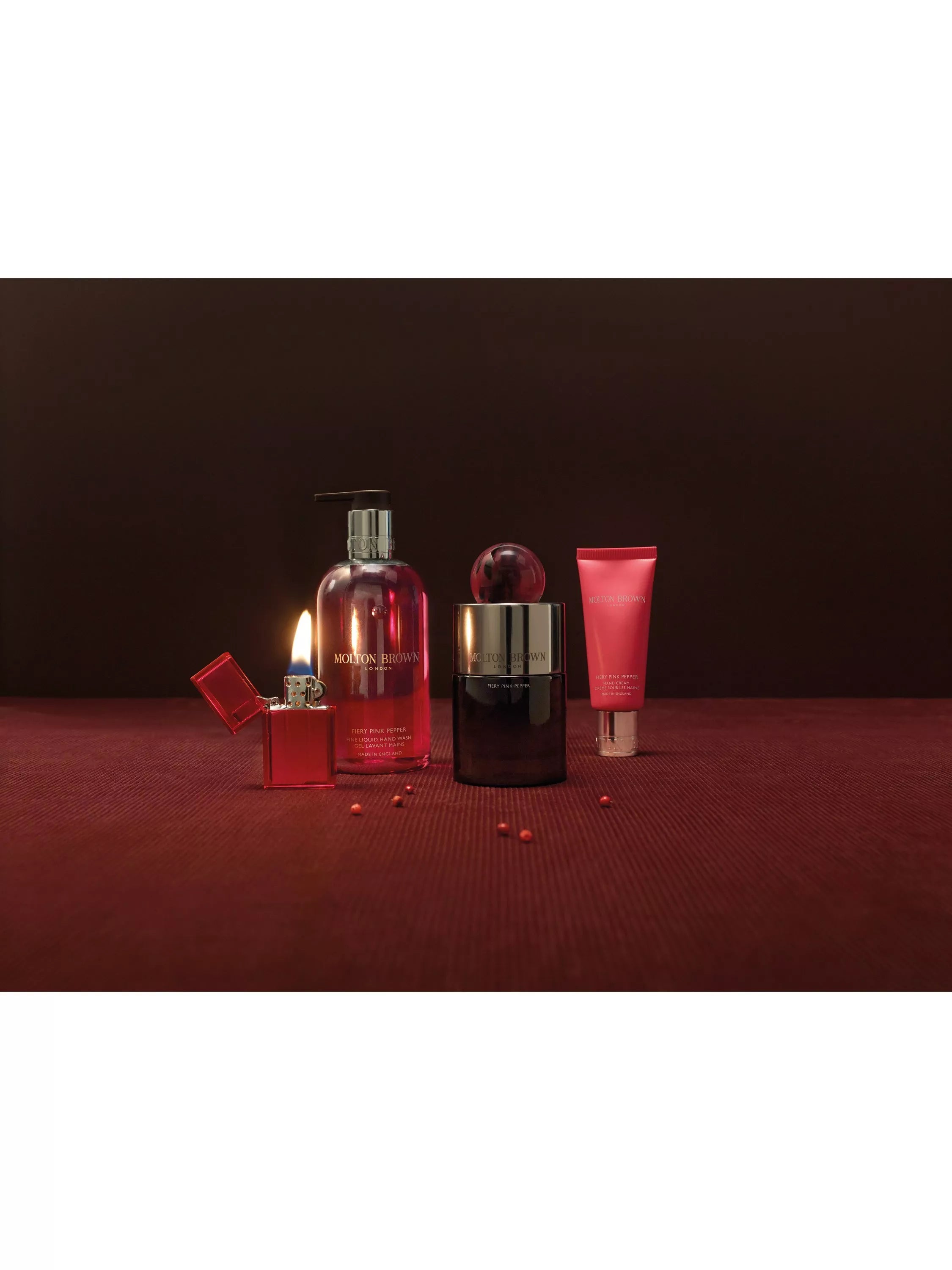 Molton Brown Fiery Pink Pepper Body Cream 200ml, imported from the UK