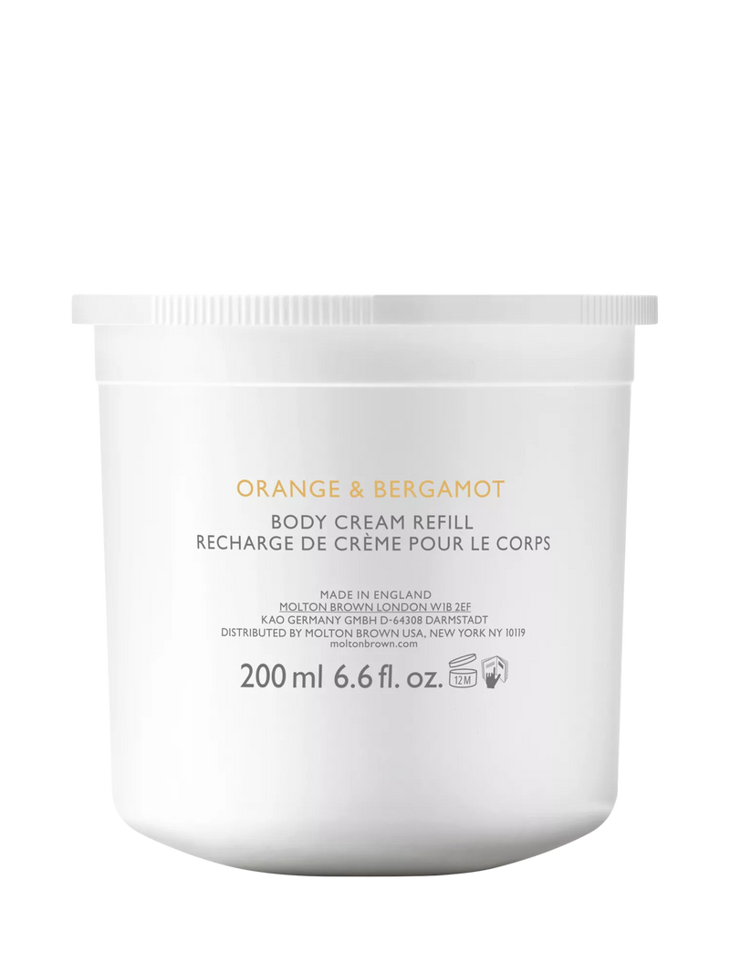 Molton Brown body cream refill Orange & Bergamot 200ml, UK version