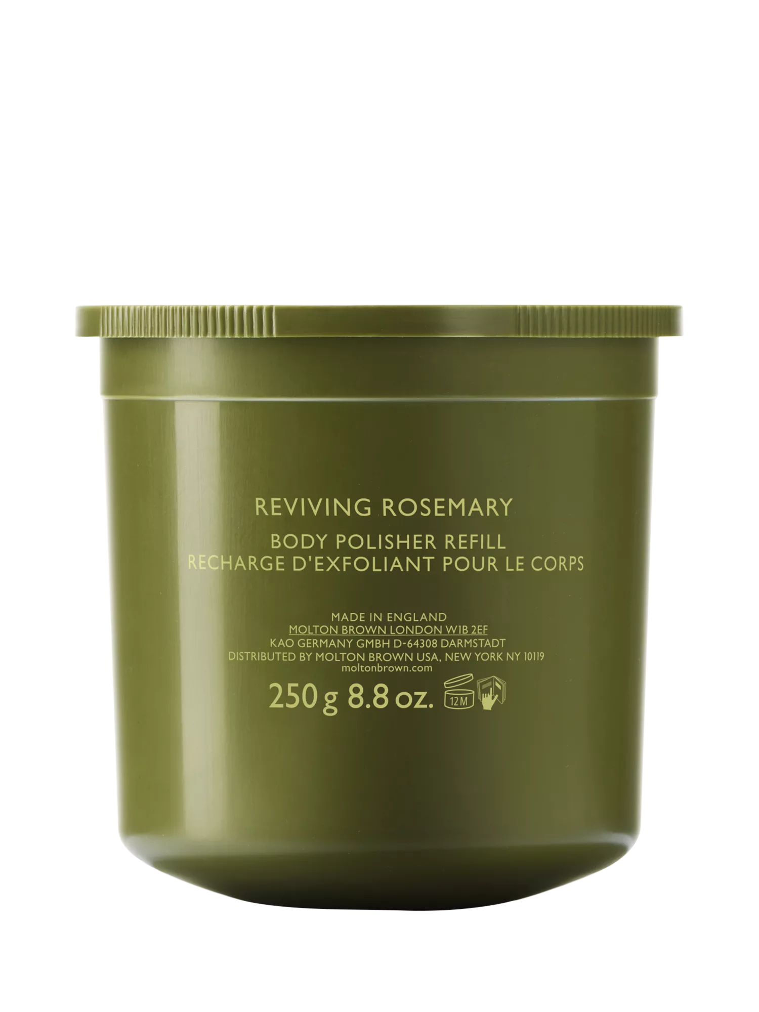 Molton Brown Reviving Rosemary Body Polisher Refill 250ml (British brand)