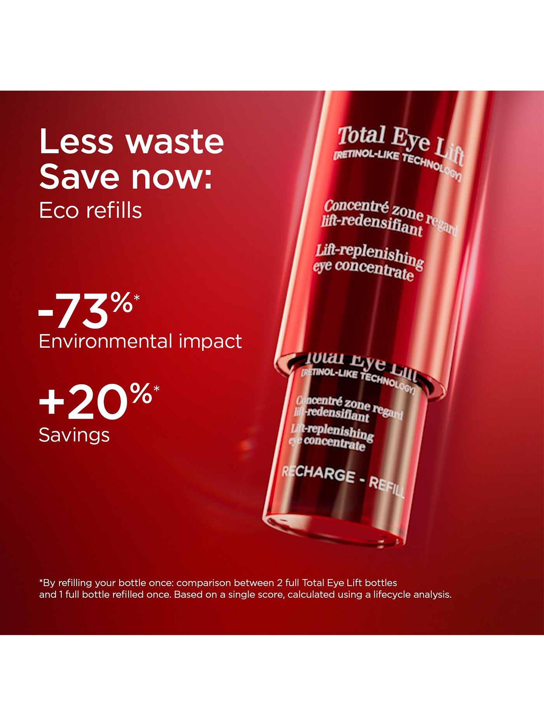 Clarins Total Eye Lift refillable eye serum 15ml - British product