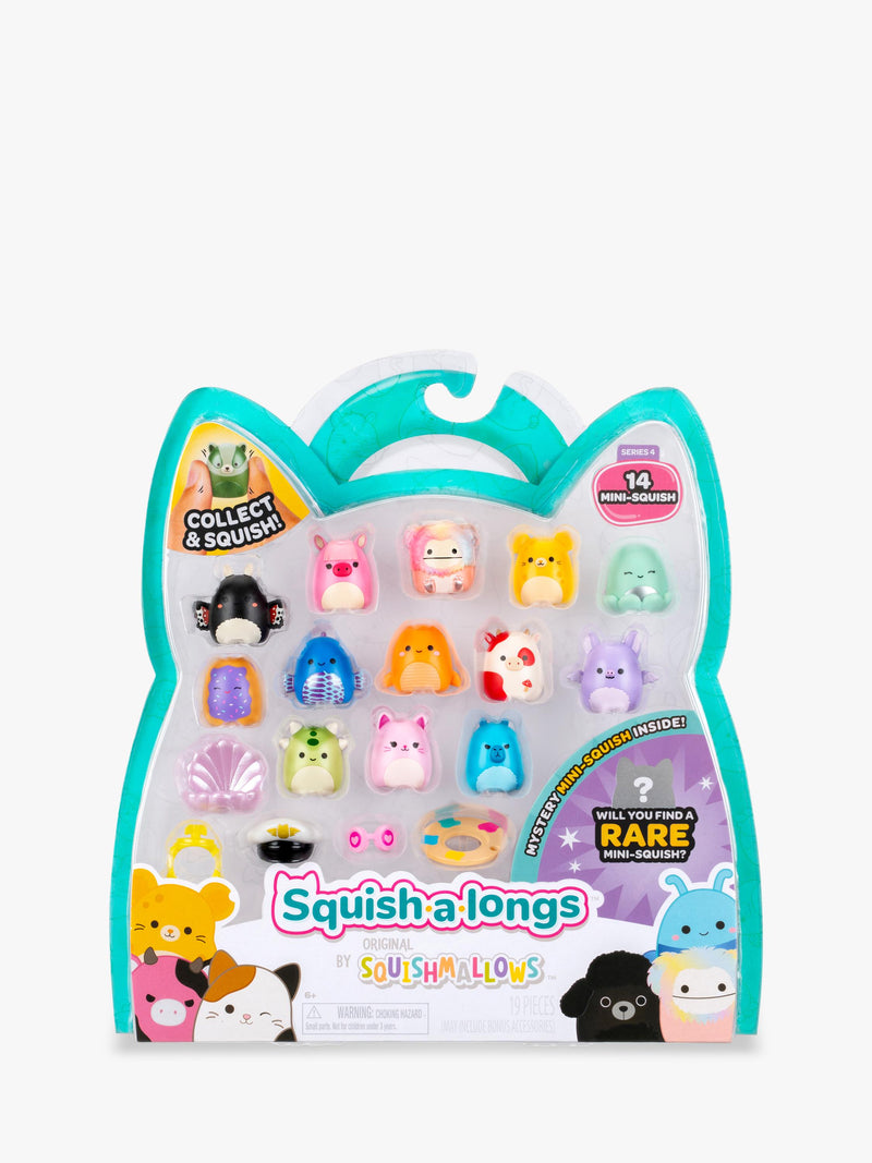 Squishmallows Squish-a-longs Mini-Squish 14-pack - British product