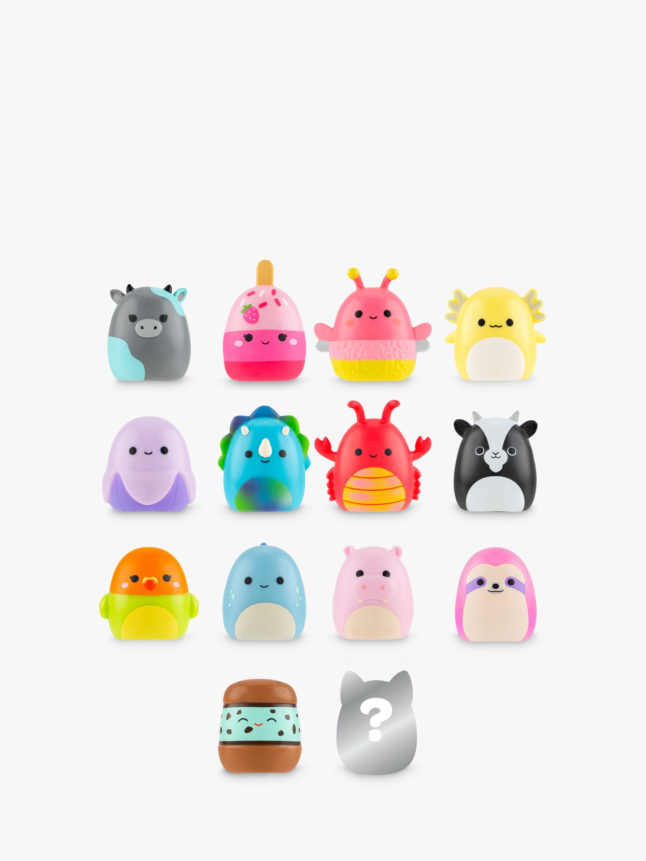 Squishmallows Squish-a-longs mini squish 14-pack toys, UK version
