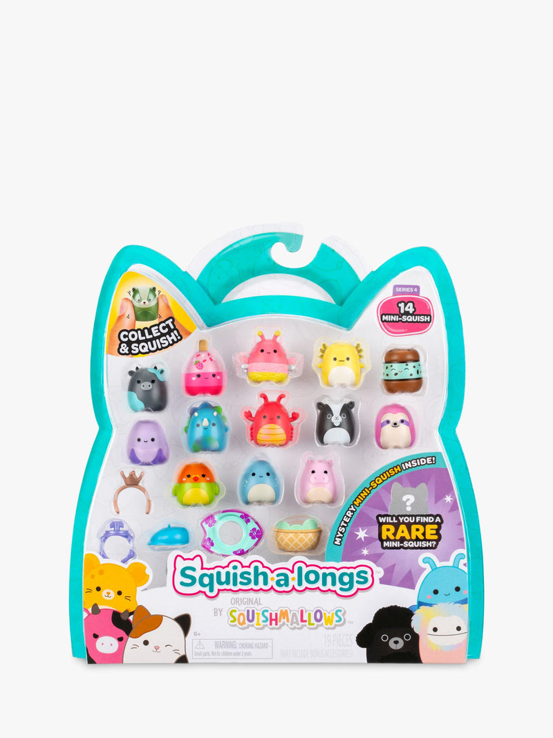 Squishmallows Squish-a-longs mini squish 14-pack toys, UK version
