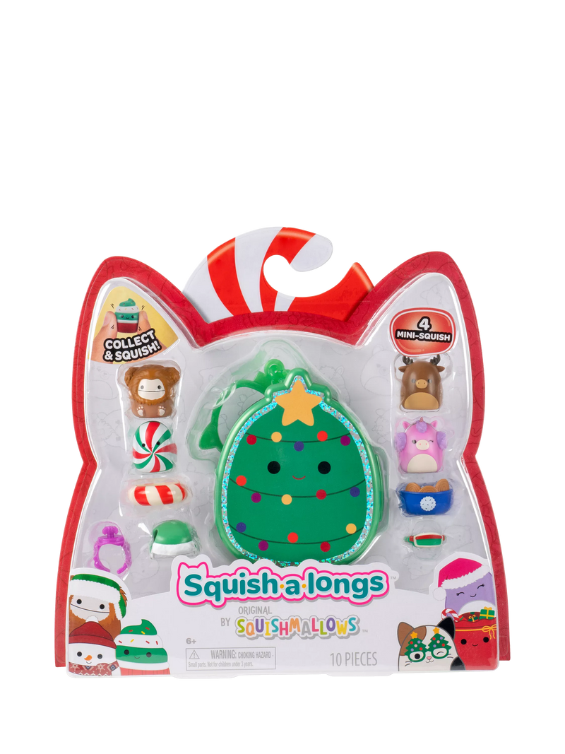 Squishmallows Christmas Mini Squish pack of 4, imported from the UK