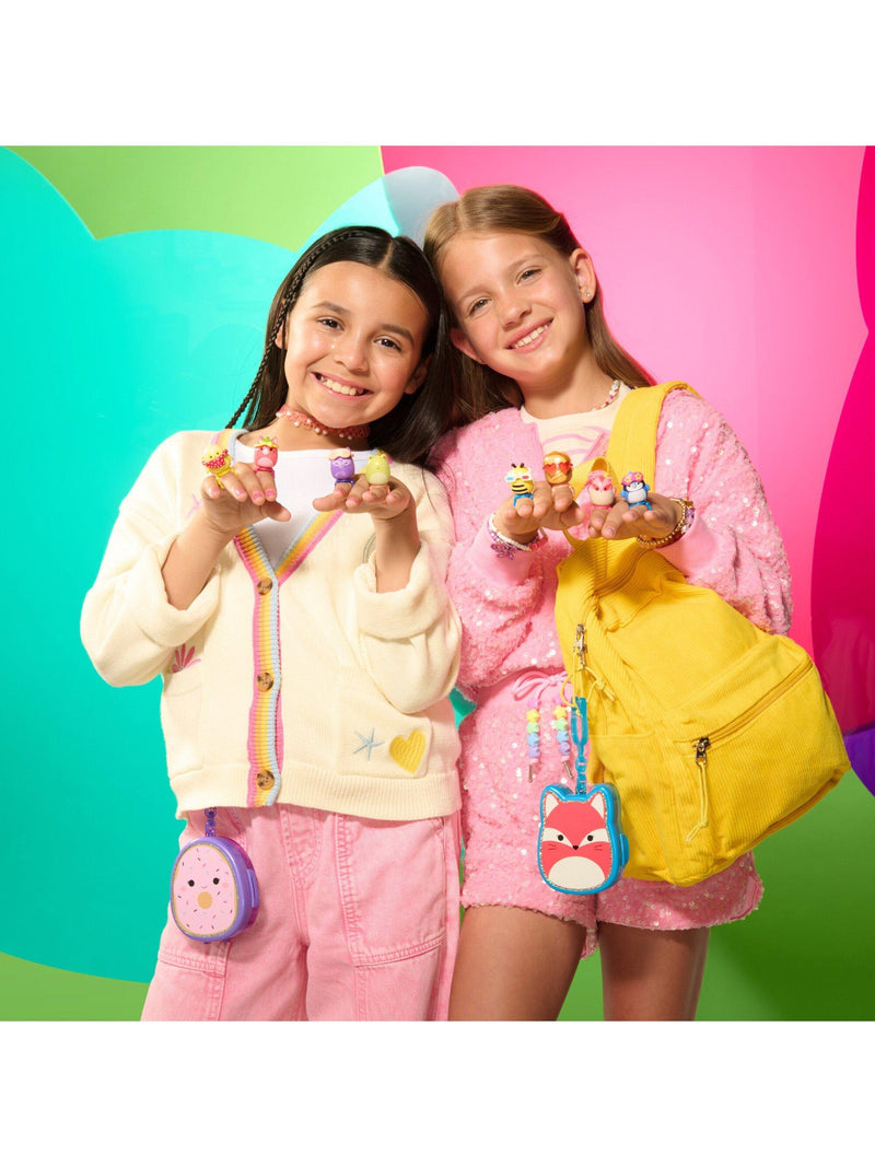 Squishmallows Squish-a-longs Clip-a-longs toy set, UK version