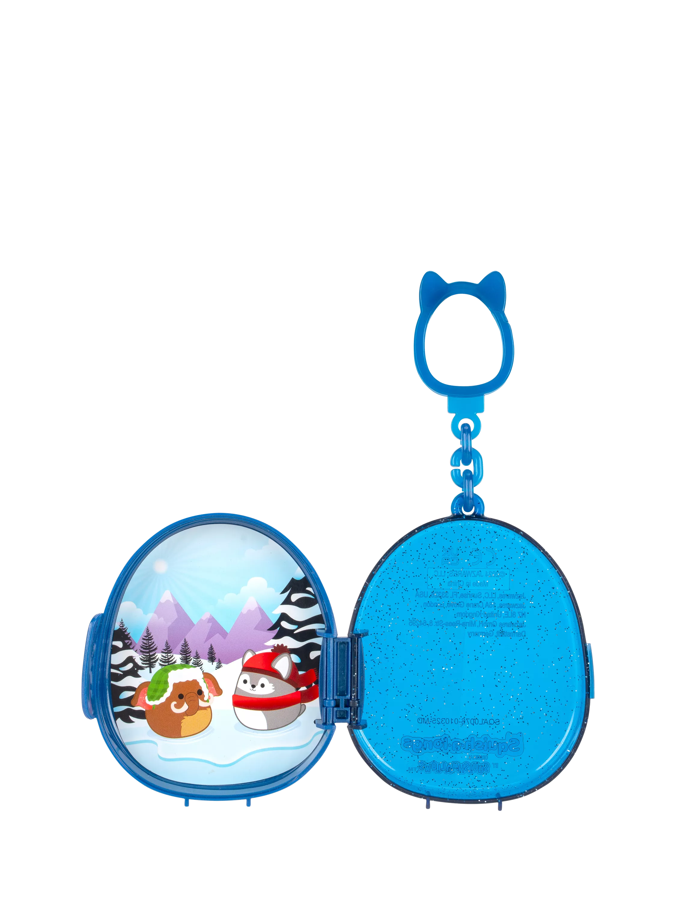 Squishmallows Squish-a-longs Clip-a-longs toy set, UK version
