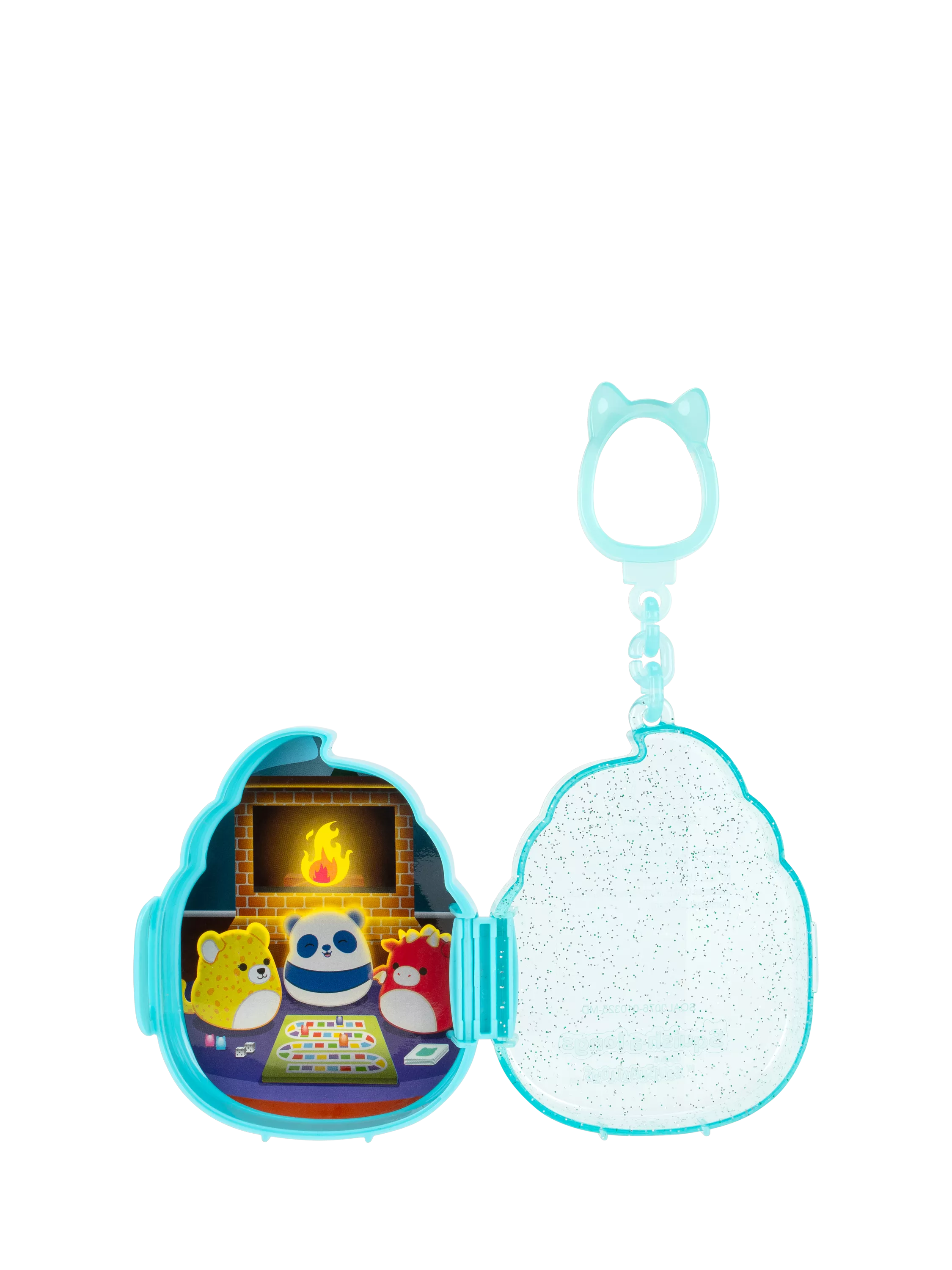 Squishmallows Squish-a-longs Clip-a-longs toy set, UK version