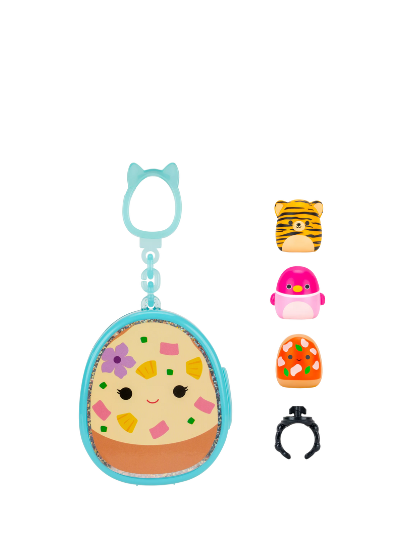 Squishmallows Squish-a-longs Clip-a-longs toy set, UK version