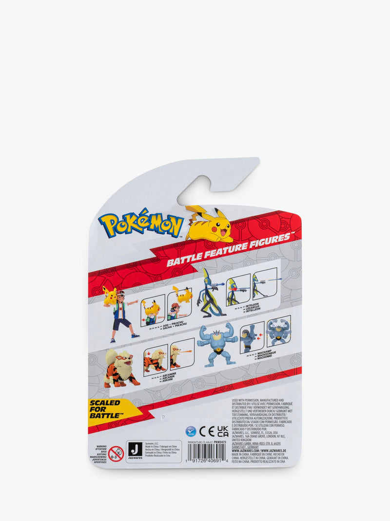 Pokémon Ash Ketchum and Pikachu figure set - British product