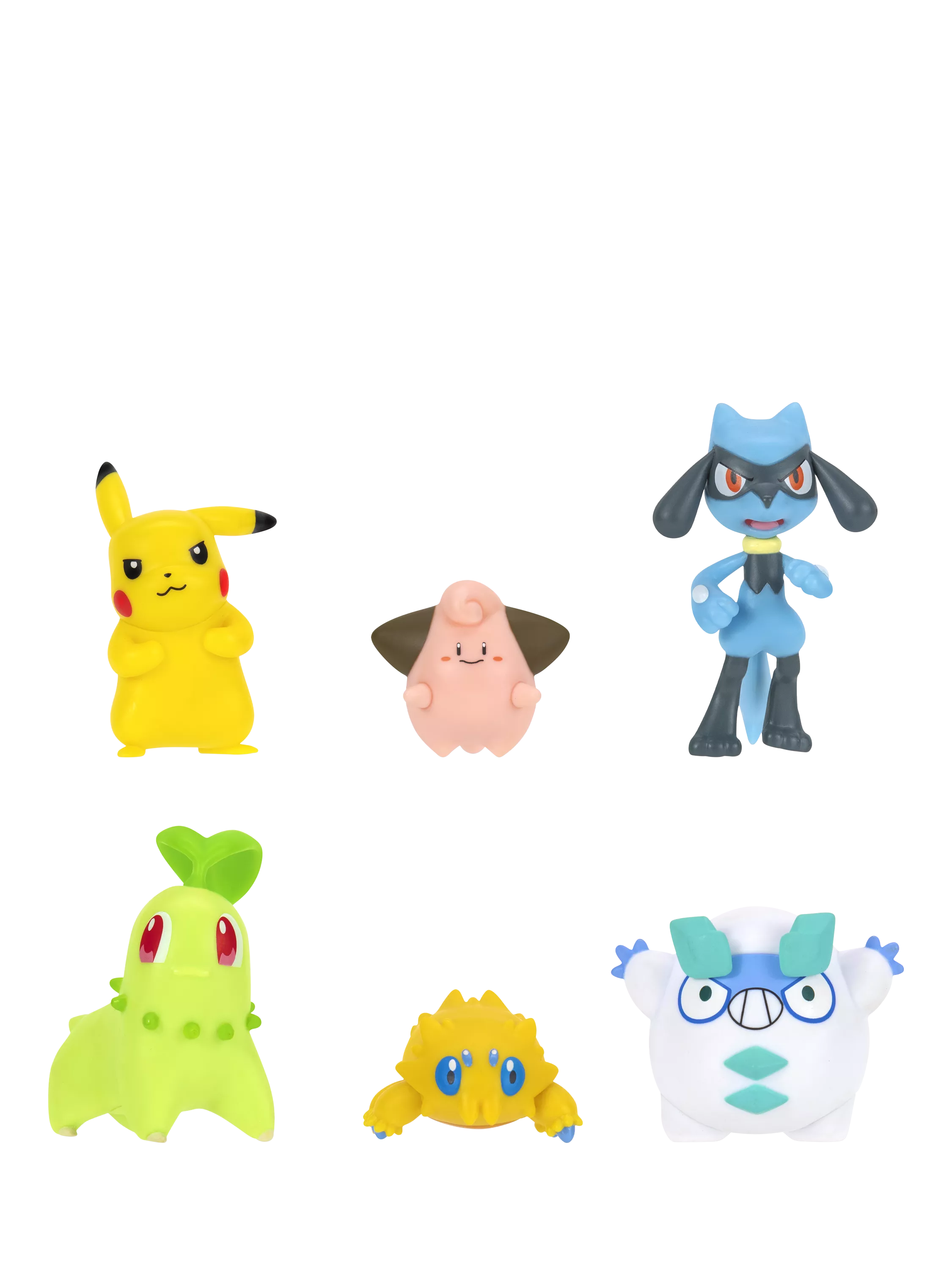 Pokémon Battle Ready Figures 6 pack - British product