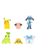 Pokémon Battle Ready Figures 6 pack - British product