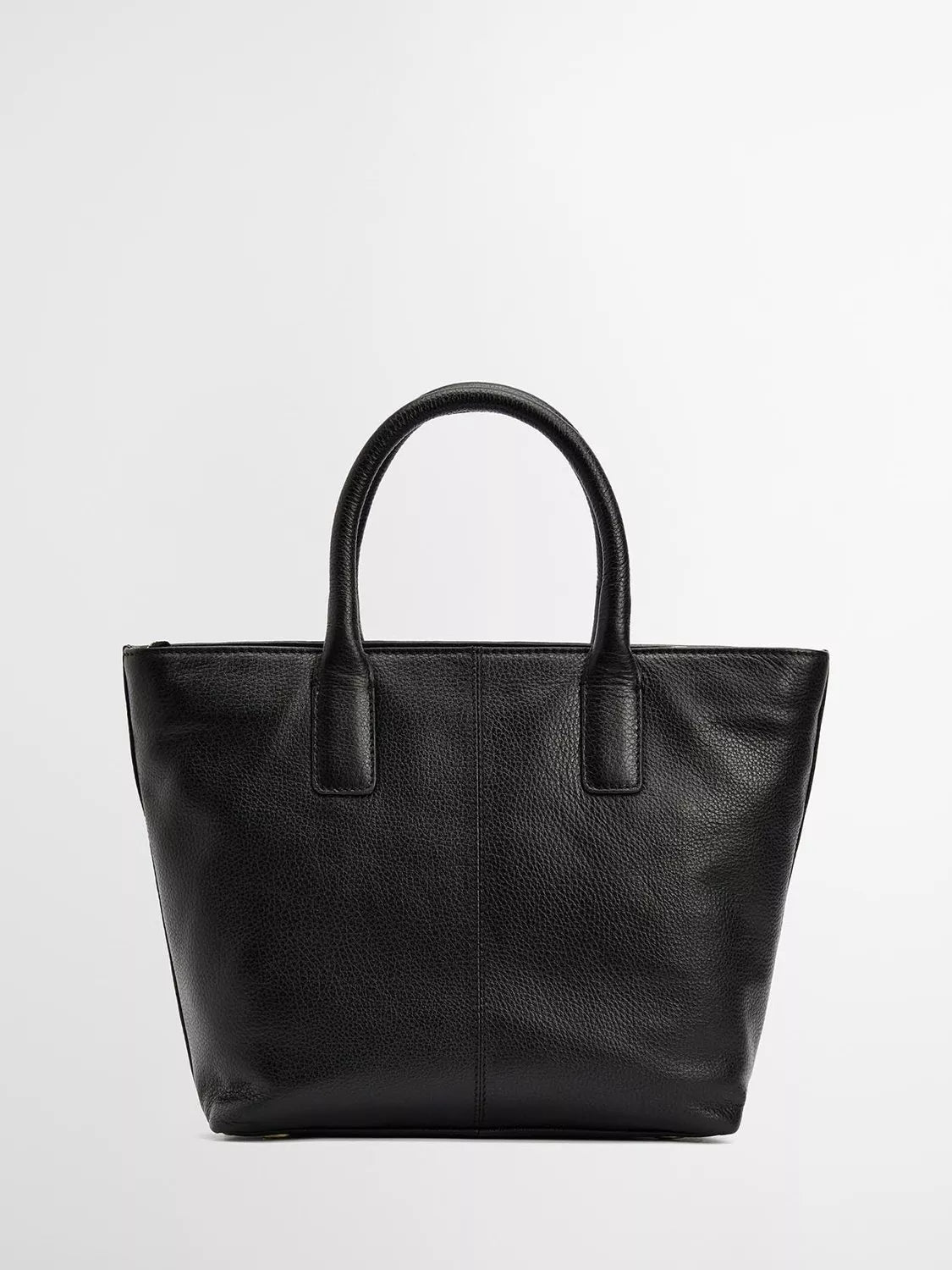 Barbour Birch Leather Tote Bag in leather finish (British brand)