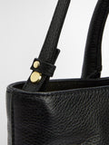 Barbour Birch Leather Tote Bag in leather finish (British brand)
